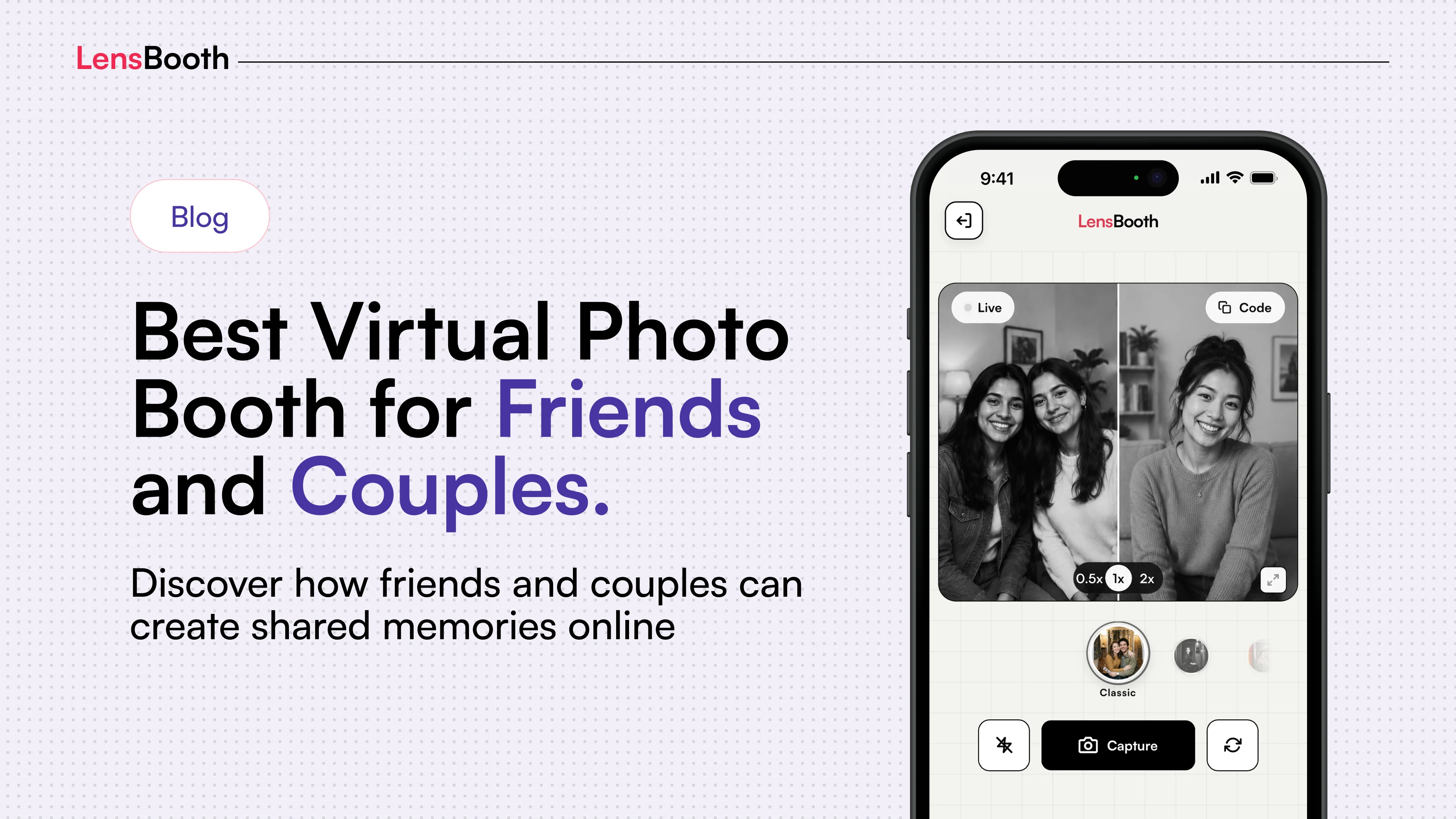 Best Virtual Photo Booth for Friends and Couples